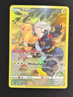 Pikachu TG05/TG30 Trainer Gallery Card NEAR MINT - Pokemon TCG Lost Origin - Image 1