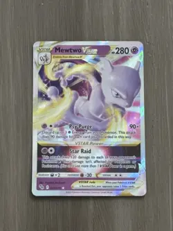 Pokemon TCG Mewtwo VSTAR Holo Ultra Rare 031/078 Pokemon Go Nm/Lp - Image 1