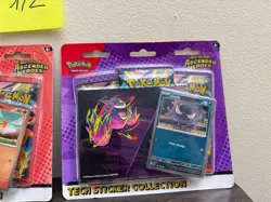 Set of 2-Pokemon TCG Ascended Heroes Tech Sticker Collection Charmander + Gastly - Image 3