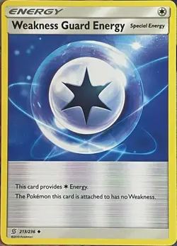 Weakness Guard Energy - 213/236 - Unified Minds Pokemon 2019 - Image 1