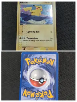 Pikachu 12/17 Inverted Back Pop Series 5 Graded Pokemon Card Rare Error - Image 3