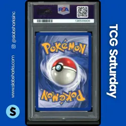 2000 POKEMON BLACK STAR PROMOS #9 MEW HOLO POKEMON LEAGUE PSA 8 - Image 2