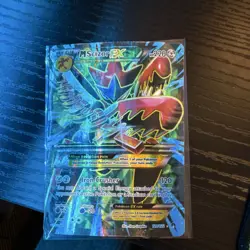 Pokemon M Scizor EX Full Art Holo Ultra Rare Breakpoint 120/122 Metal 220 HP - Image 1
