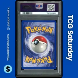 2000 POKEMON GYM HEROES 1ST EDITION #9/132 MISTY'S SEADRA HOLO PSA 7 - Image 2