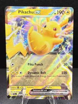 Pikachu ex 063/193 Pokemon Sv02: Paldea Evolved (Holo) NM - Image 1