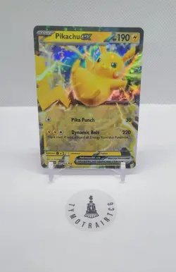 Pokemon - Pikachu ex - Scarlet & Violet Paldea Evolved 063/193 Double Rare - Image 1