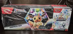 Pokemon Prismatic Evolutions Surprise Box/Booster Bundle Sams Club New Sealed - Image 1