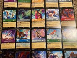 RAVENSBURGER DISNEY LORCANA WINTERSPELL 22 RARE BULK CARD LOT $$$ - Image 4