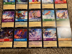 RAVENSBURGER DISNEY LORCANA WINTERSPELL 22 RARE BULK CARD LOT $$$ - Image 5