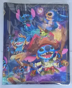 Ravensburger Disney Lorcana TCG Stitch Binder Lilo & Stitch Elastic Strap - Image 1
