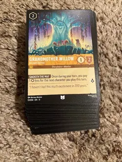 RAVENSBURGER DISNEY LORCANA WINTERSPELL 69 UNCOMMON BULK CARD LOT $$$ - Image 1