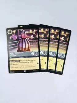 Pete Games Referee Playset 4 cards - Shimmering Skies Disney Lorcana - Image 1