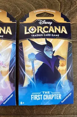 Disney Lorcana The First Chapter Sleeved Blister Booster Packs Sealed lot of (3) - Image 4