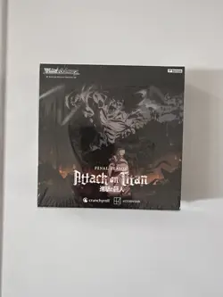 Weiss Schwarz TCG Attack On Titan Final Season Booster Box 1st Edition English - Image 2