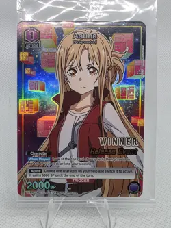 Asuna (Release Event Winner) - UEX06BT: Sword Art Online Vol.2 Release Sealed - Image 1