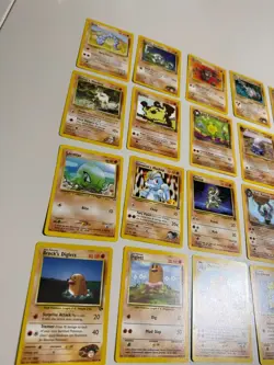 Pokemon OG 20 Card Bulk Lot NO DUPLICATES LP-NM RARE WOTC Vintage Original k - Image 2