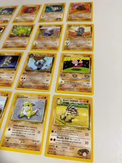 Pokemon OG 20 Card Bulk Lot NO DUPLICATES LP-NM RARE WOTC Vintage Original k - Image 4
