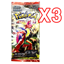 15 PACKS Pokemon TCG Cards Booster Mega Evolution Obsidian Flames Scarlet ex KOR - Image 5