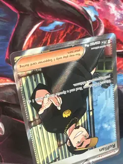Pokemon TCG - Ruffian - Journey Together Ultra Rare Trainer Raw Card 181/159 - Image 3