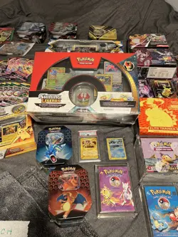 RARE POKEMON CARD LOT SEALED VINTAGE MODERN Shining Legends Hidden Fates - Image 3