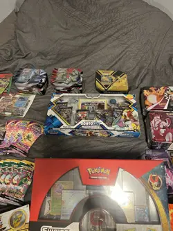 RARE POKEMON CARD LOT SEALED VINTAGE MODERN Shining Legends Hidden Fates - Image 5