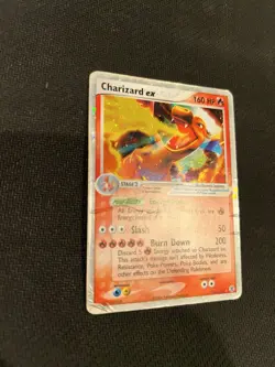 Pokemon Charizard EX Holo Card 105/112 Ultra Rare, Fire Red Leaf Green - Image 2