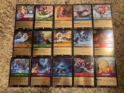 RAVENSBURGER DISNEY LORCANA WINTERSPELL 15 COLD FOIL UNCOMMON + BULK CARD LOT $ - Image 1