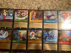 RAVENSBURGER DISNEY LORCANA WINTERSPELL 15 COLD FOIL UNCOMMON + BULK CARD LOT $ - Image 2