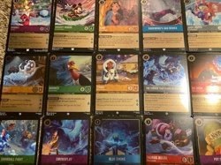 RAVENSBURGER DISNEY LORCANA WINTERSPELL 15 COLD FOIL UNCOMMON + BULK CARD LOT $ - Image 3