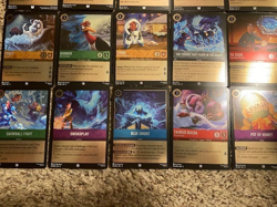 RAVENSBURGER DISNEY LORCANA WINTERSPELL 15 COLD FOIL UNCOMMON + BULK CARD LOT $ - Image 4