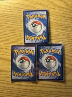Lot Of 3 Pokemon TCG Exclusive Chinese 092 K Radiant Eevee Holo Card, US Seller - Image 2
