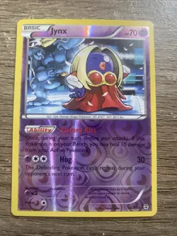 Jynx 37/111 Rare Reverse Holo Furious Fists Pokemon Card 2014 Near Mint - Image 1