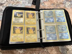 Vintage Pokemon Binder (Base Set 2 & Team Rocket) 150+ Cards - Image 3