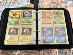 Vintage Pokemon Binder (Base Set 2 & Team Rocket) 150+ Cards - Image 5