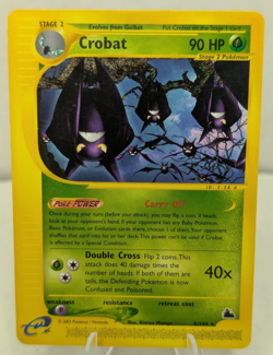 Pokemon Card - Crobat Skyridge 6/144 Rare Non-Holo LP - Image 1