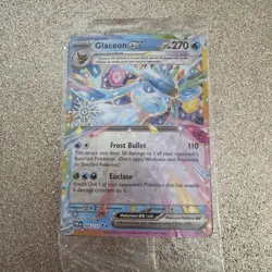 Glaceon ex (Holiday Calendar) 026/131 Holo Promo Pokemon Card SEALED - Image 1