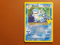 Blastoise Holo Rare Card 2/102 Classic Collection NM Mint Pokemon Celebrations - Image 1