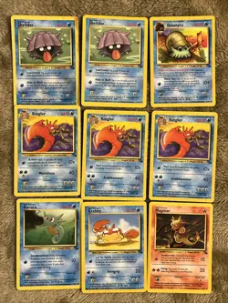 25 card pokemon card lot- vintage fossil (all Cards HP) - Image 2
