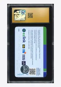 Pokemon CGC 10 PRISTINE Pokemon Money Card EZ-Link 2024 PM Center Singapore ENG - Image 2