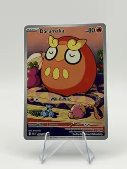 Pokemon TCG Darumaka Black Bolt Holo Card 097/086 Sv: Black Bolt Holo IR - Image 1
