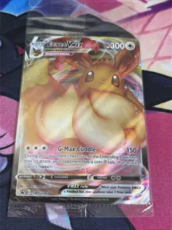 Eevee VMAX SWSH087 SWSH: Sword & Shield Promo Cards Holo SEALED - Image 1