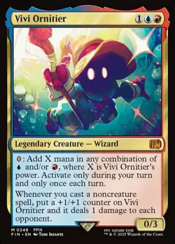 Vivi Ornitier Final Fantasy Magic mtg Light Play, English x1 - Image 1