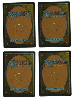 MTG 4x (LP) FIREBALL Fourth 4th Edition WOTC Magic the Gathering VTG - Image 2