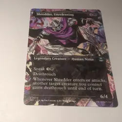 Shredder Unrelenting - Teenage Mutant Ninja Turtles -MTG - Image 1