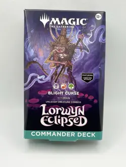 MTG Lorwyn Eclipsed Commander Deck Blight Curse New/Sealed! - Image 1