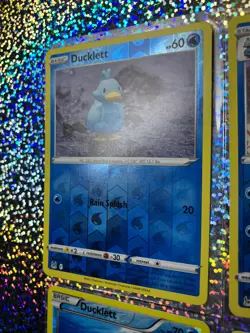 Pokemon TCG Boundaries Crossed Reverse Holo: 43/149 Swanna; 42/149 Ducklett - Image 4