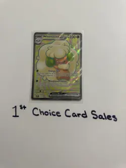 Pokemon White Flare Whimsicott Ex 157/086 Ultra Rare English Pack Fresh - Image 1