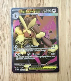 Mega Lopunny ex 115/094 Me02: Phantasmal Flames Holo Ultra Rare Pokemon TCG - Image 1