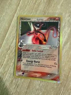 Mewtwo • 12/113 • Delta Species Holo Rare • MP • Basic • Pokemon TCG - Image 3