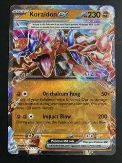 Koraidon ex 121/217 Double Rare - Pokemon TCG Ascended Heroes - NM - Image 1